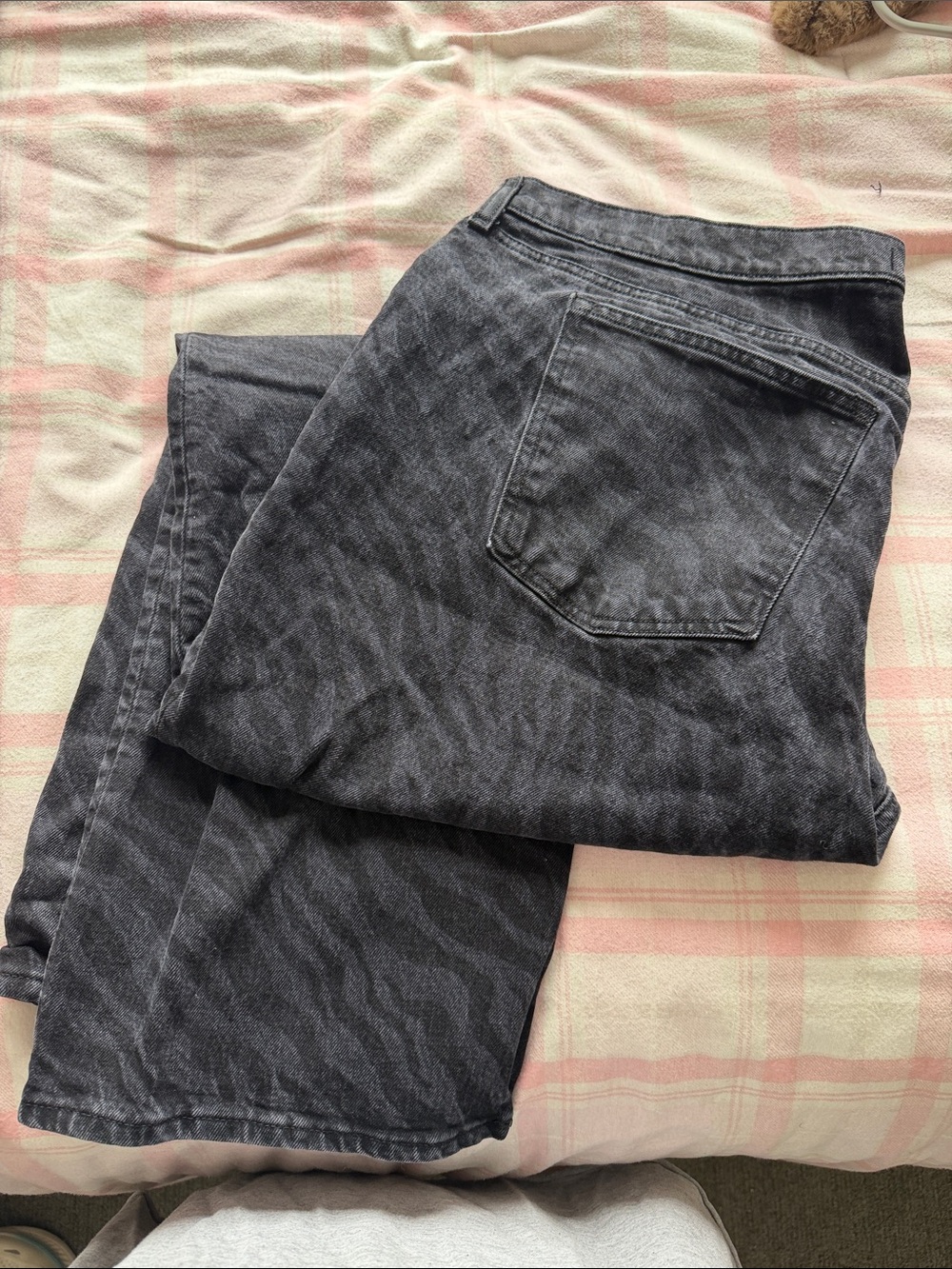 Abercrombie Baggy Low Rise Tiger Print Curve Love Jeans